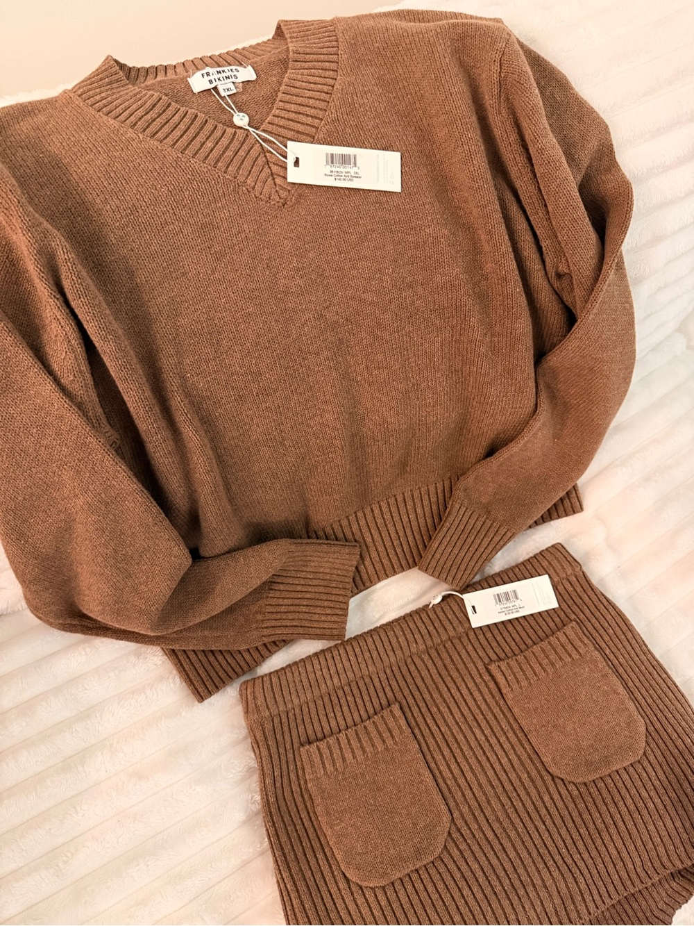 Frankie's Bikinis Knit Sweater/Skirt Set - Picture 2 of 5